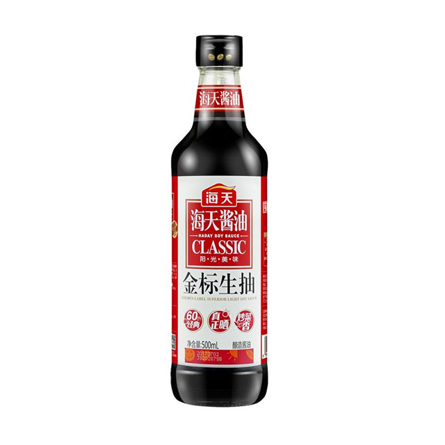 海天金标生抽-500ml-配送-调料品配送-粤岗蔬菜配送